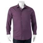 Big & Tall Apt. 9&reg; Work Week Classic-fit Button-down Shirt, Men's, Size: Xxl Tall, Purple