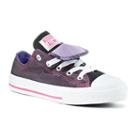 Kids' Converse Chuck Taylor All Star Shimmering Double-tongue Shoes, Kids Unisex, Size: 2, Med Pink