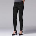 Women's Simply Vera Vera Wang Slimming Skinny Jeans, Size: 2, Black