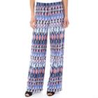 Ab Studio, Women's Print Soft Pants, Size: Xlrg Av/rg, Ovrfl Oth