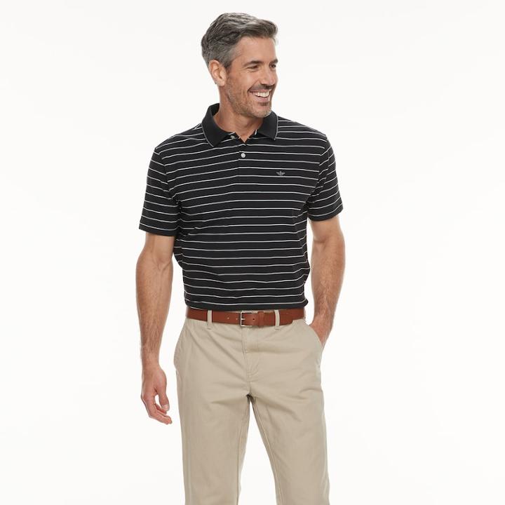 Men's Dockers&reg; Performance Polo, Size: Small, Black