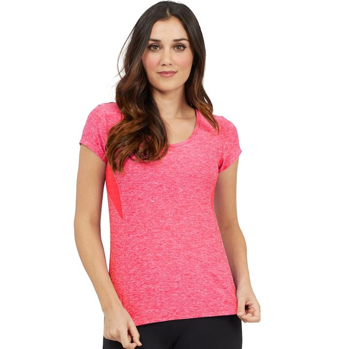 Women's Marika Champ Keyhole Back Tee, Size: Xl, Brt Red