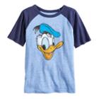 Disney's Donald Duck Boys 4-10 Raglan Graphic Tee By Jumping Beans&reg;, Size: 7, Med Blue