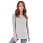 Juniors' Iz Byer Lattice Back Swing Top, Teens, Size: Small, Light Grey