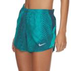 Women's Nike Dri-fit Running Shorts, Size: Medium, Med Blue
