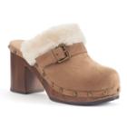 Unionbay Samantha Women's High Heel Clogs, Girl's, Size: 10, Brown Oth