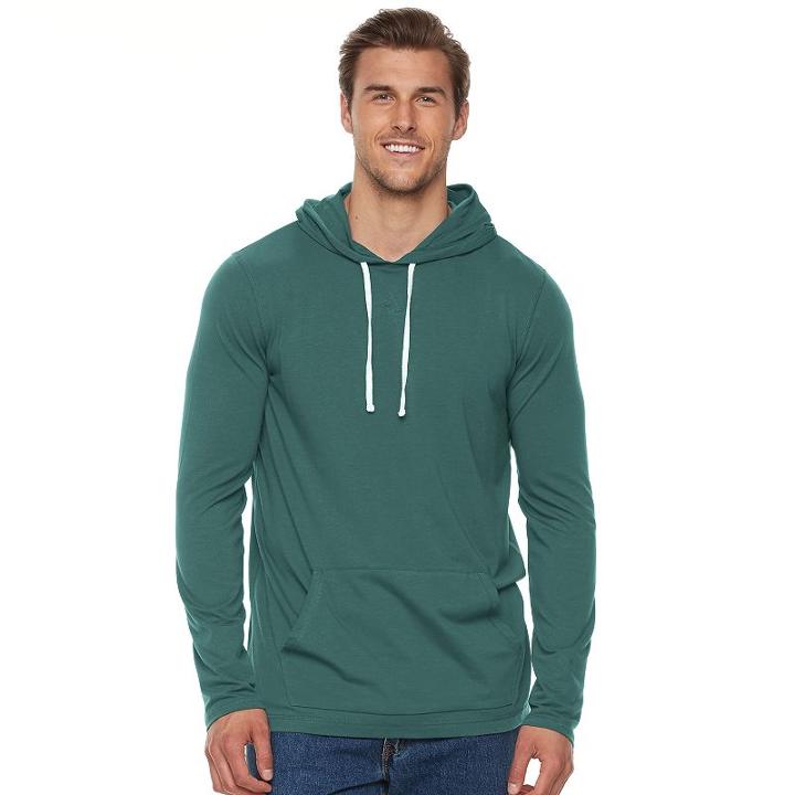 Big & Tall Men's Sonoma Goods For Life&trade; Modern-fit Flexwear Hoodie, Size: Xxl Tall, Dark Blue