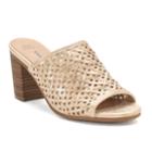 Sonoma Goods For Life&trade; Careen Women's Heel Sandals, Size: Medium (9.5), Gold