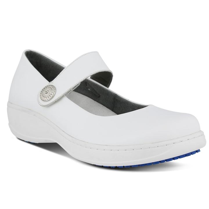 Spring Step Wisteria Women's Mary Jane Shoes, Size: 9 Wide, White