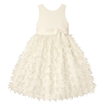 Girls 7-16 & Plus Size American Princess Petal Applique Dress, Girl's, Size: 10, White Oth