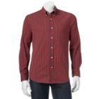 Men's Sonoma Goods For Life&trade; Poplin Button-down Shirt, Size: Xxl, Grey Other