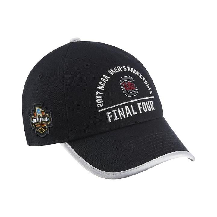 Men's Nike South Carolina Gamecocks 2017 Men's Basketball Final Four Locker Room Cap, Black