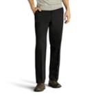 Men's Lee Total Freedom Straight-fit Comfort Stretch Pants, Size: 36x29, Black