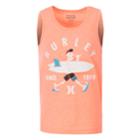 Boys 8-20 Hurley Local Dude Tank, Size: Large, Brt Orange