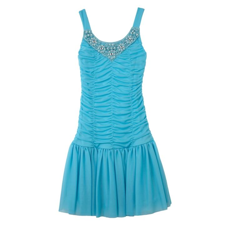 Iz Amy Byer Tutu Hipster Dress - Girls' 7-16, Size: 7, Blue