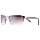 Men's Apt. 9&reg; Semi-rimless Sunglasses, Med Grey
