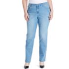 Plus Size Gloria Vanderbilt Amanda Classic Tapered Jeans, Women's, Size: 18w T/l, Med Blue