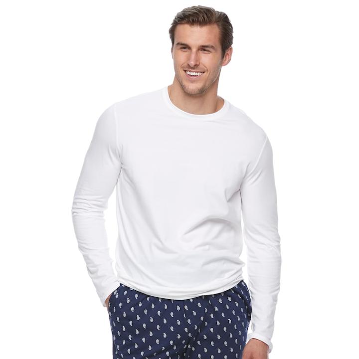 Big & Tall Apt. 9&reg; Premier Flex Classic-fit Stretch Crewneck Tee, Men's, Size: 2xb, White