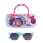 Dreamworks Trolls Poppy Girls 4-16 Sunglasses & Carrying Case Set, Multicolor