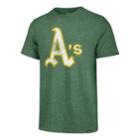 Men's '47 Brand Oakland Athletics Throwback Tee, Size: Xl, Green