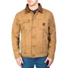 Men's Dickies Vintage Moto Jacket, Size: Large, Brown