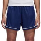 Women's Adidas Squadra 17 Soccer Shorts, Size: Medium, Blue (navy)