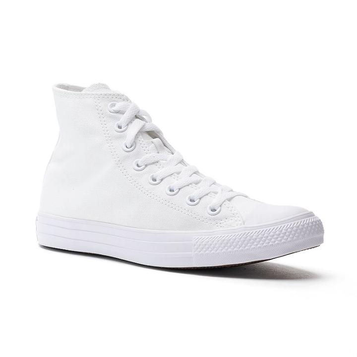 Adult Converse Chuck Taylor All Star Mono High-top Sneakers, Men's, Size: M7w9, White Oth