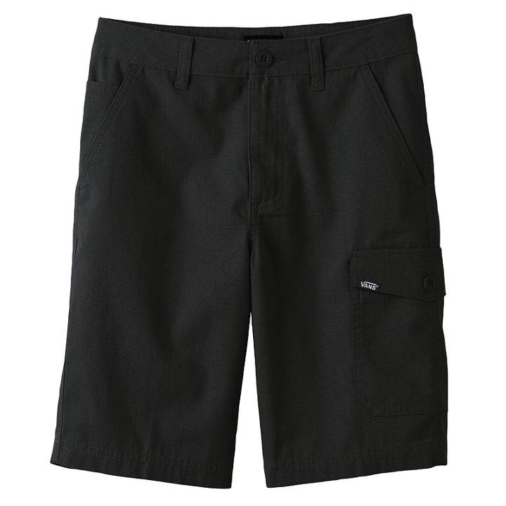 Boys 8-20 Vans Monument Shorts, Boy's, Size: 20, Black