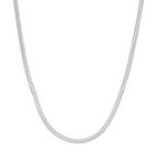 Sterling Silver Snake Chain Necklace - 24 In, Women's, Size: 24, Grey