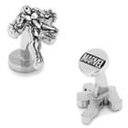 Marvel Iron Man Ink Action Cuff Links, Men's, White