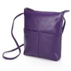 Ili Leather Crossbody Bag, Women's, Purple