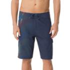 Men's Speedo Electro Mist Board Shorts, Size: 34, Brt Blue