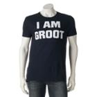 Men's Guardians Of The Galaxy I Am Groot Tee, Size: Xl, Black