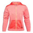 Girls 7-16 Hurley Dri-fit Kara Zip-up Hoodie, Girl's, Size: Small, Dark Pink
