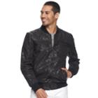 Men's Xray Slim-fit Banded-bottom Jacket, Size: Xl, Black