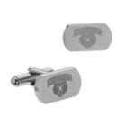 Fiora Stainless Steel Baylor Bears Cuff Links, Men's, Grey
