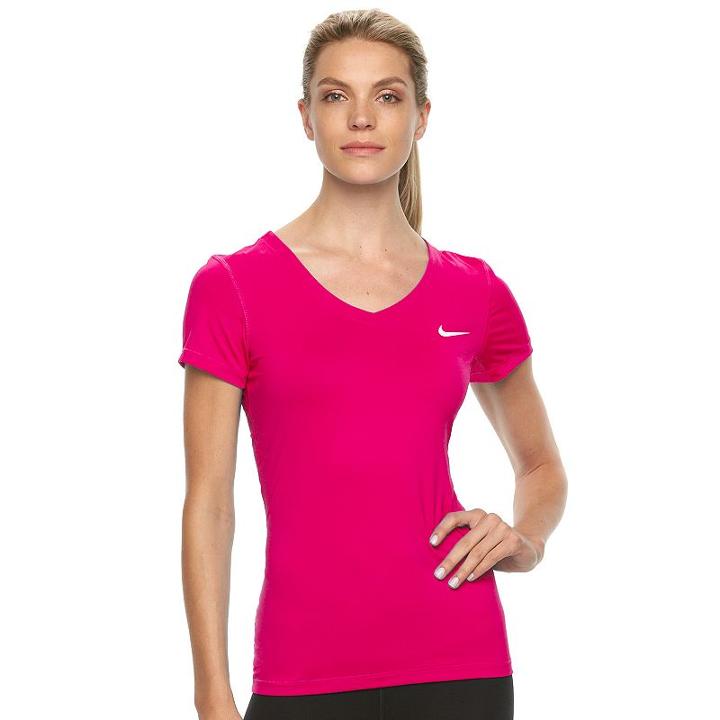 Women's Nike Cool Victory Dri-fit Base Layer Tee, Size: Xl, Med Red