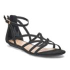 Lc Lauren Conrad Liatris Women's Sandals, Size: 8.5, Black