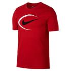 Men's Nike Football Dri-fit Tee, Size: Medium, Dark Pink