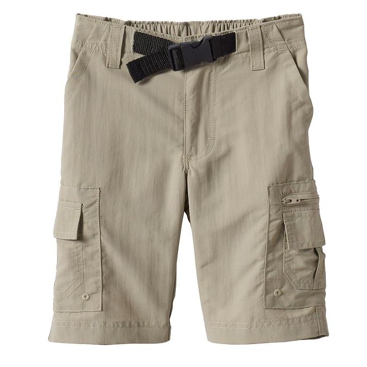 Boys 4-7x Lee Performance Tech Cargo Shorts, Boy's, Size: Medium (5), Lt Brown