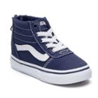 Vans Ward Zip Toddlers' High Top Sneakers, Boy's, Size: 5 T, Med Blue