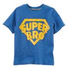 Boys 4-7x Carter's Super Bro Graphic Tee, Size: 5, Med Blue