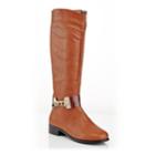 Henry Ferrera Donna Women's Riding Boots, Size: Medium (8.5), Brown