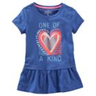 Toddler Girl Oshkosh B'gosh&reg; Graphic Tunic Top, Size: 2t, Med Blue