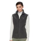 Women's Columbia Three Lakes Fleece Vest, Size: Large, Med Grey