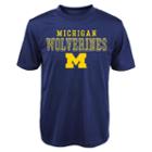 Boys 8-20 Michigan Wolverines Fulcrum Performance Tee, Size: S(8), Blue