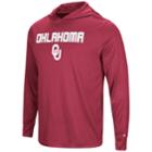 Men's Campus Heritage Oklahoma Sooners Hooded Tee, Size: Xl, Dark Red
