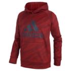 Boys 8-20 Adidas Moto Camo Pull-over Hoodie, Size: Medium, Red