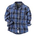 Boys 4-8 Carter's Plaid Button-down Pocket Shirt, Size: 4, Ovrfl Oth