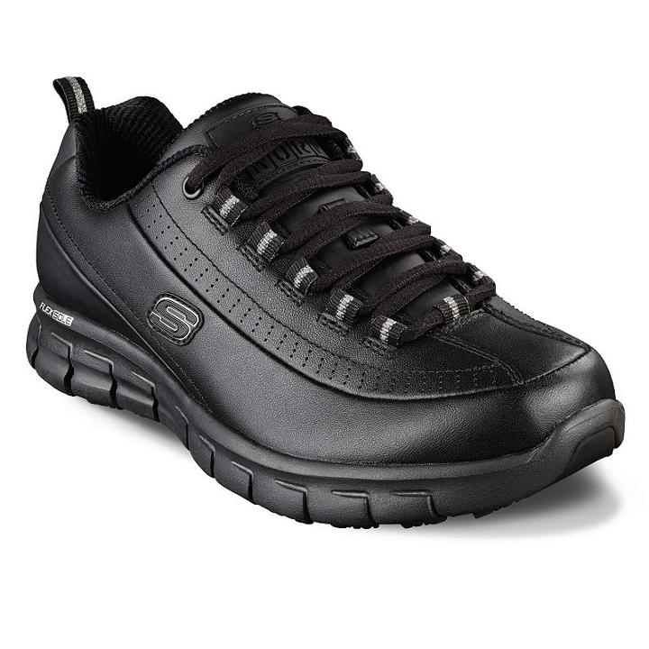 Skechers Sure Track Trickel Women's Work Shoes, Size: 8.5 Wide, Grey (charcoal)